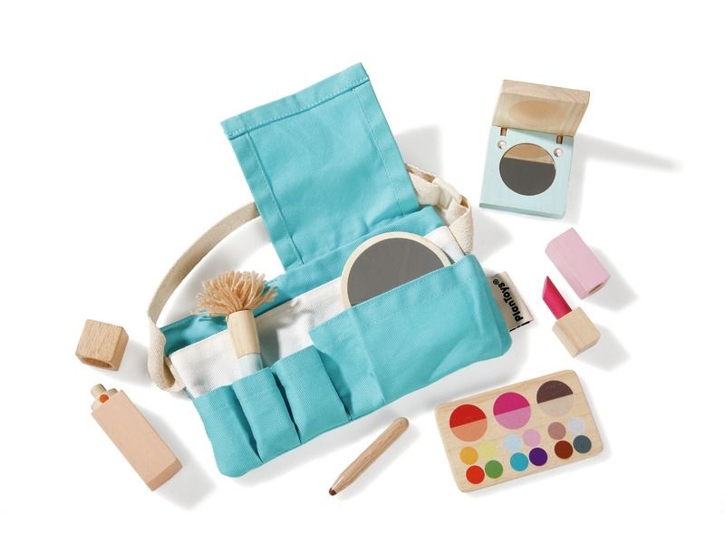 Sada make up dřevěná