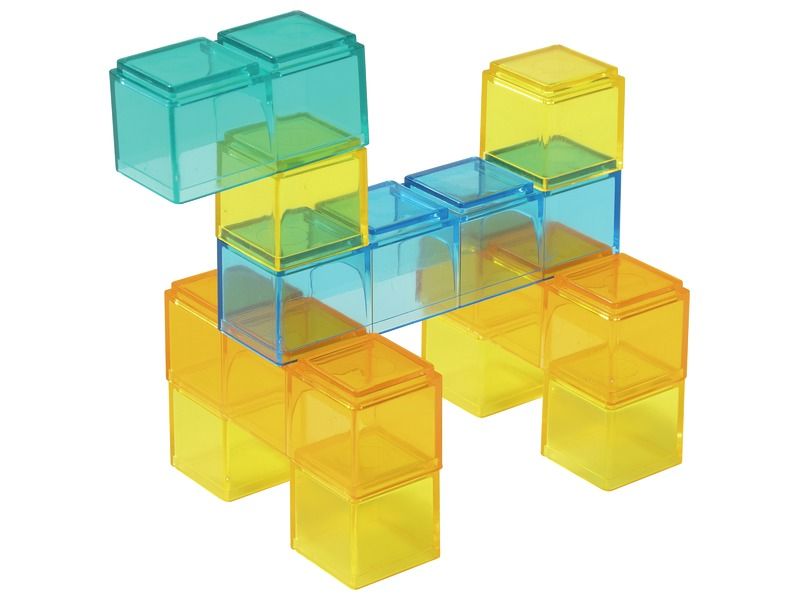 Transparentní bloky v prostoru