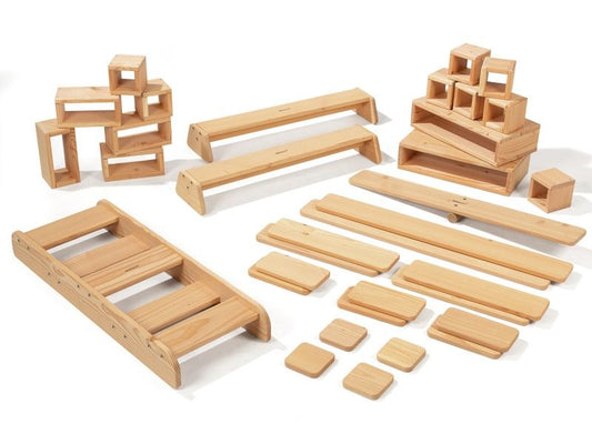 Kompletní sada dřevěných prvků Elements