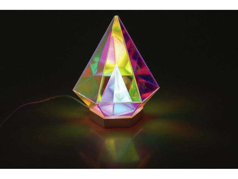 3D světelný diamant