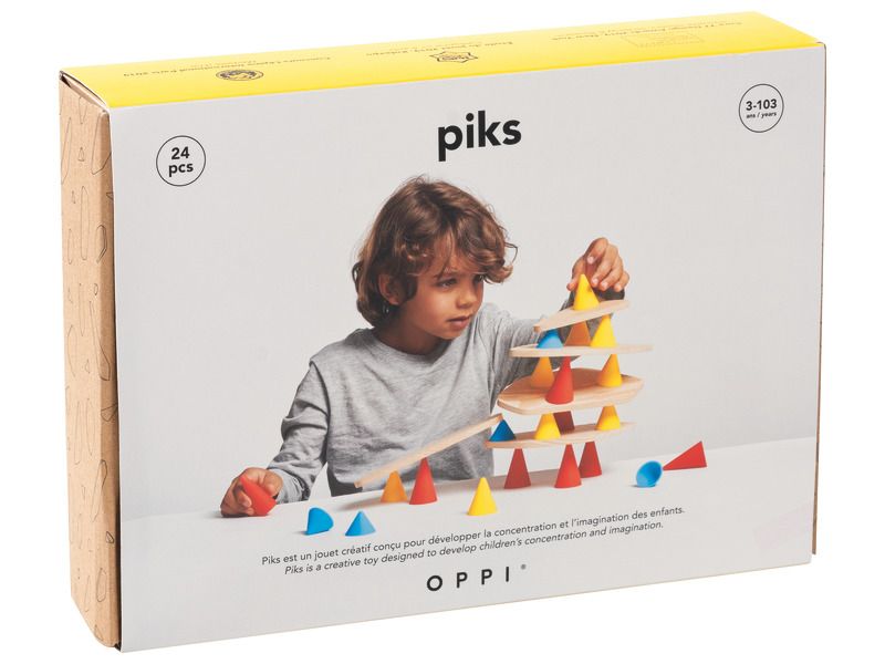 Oppi piks stavebnice 24 ks