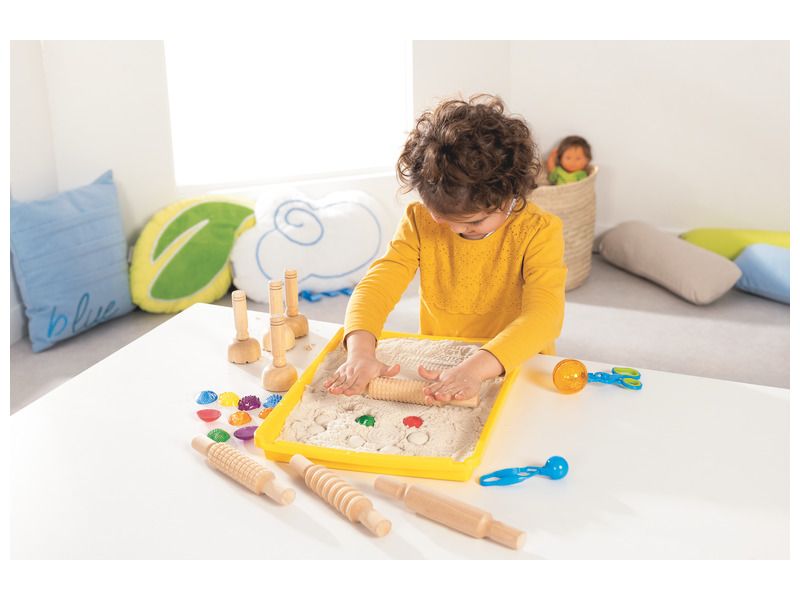 Přírodní sada senzorové aktivity - modelování z písku
