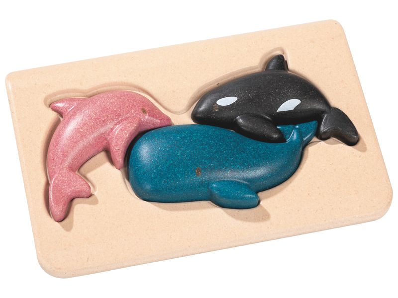 Eco puzzle - mořská zvířátka