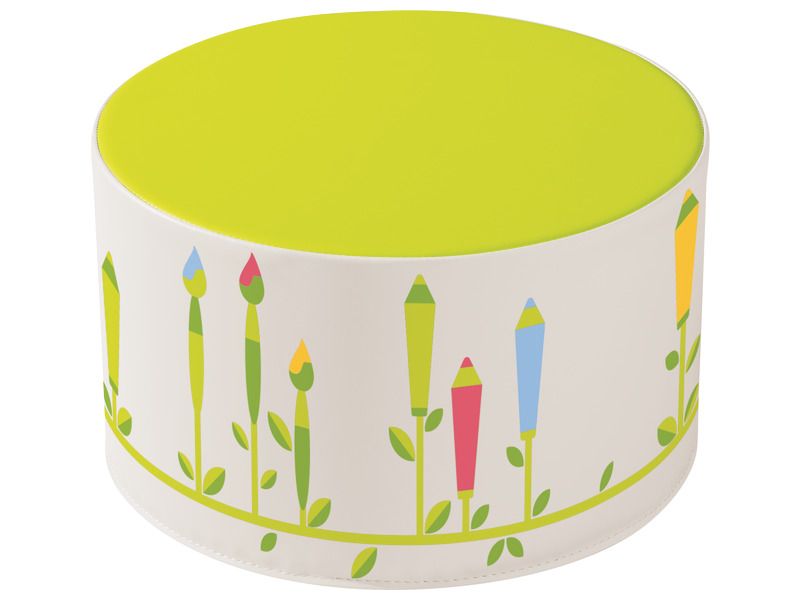 Sedací puf tužky - ø 35 cm - v: 20 cm