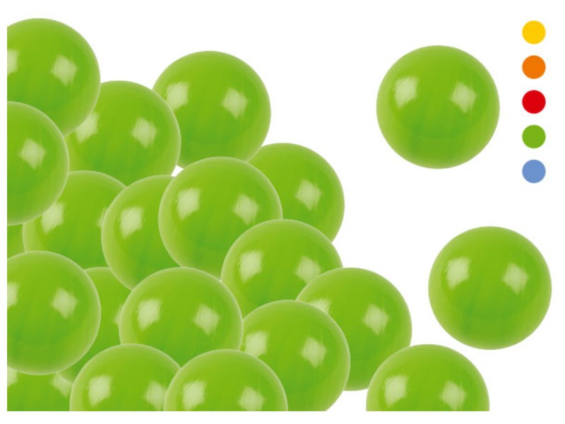 250 neprůhledných míčků