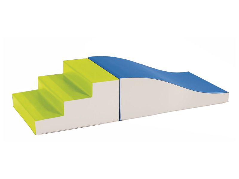 Sestava schody - svah, 150x60 cm, moduly pro děti (3-6 let)