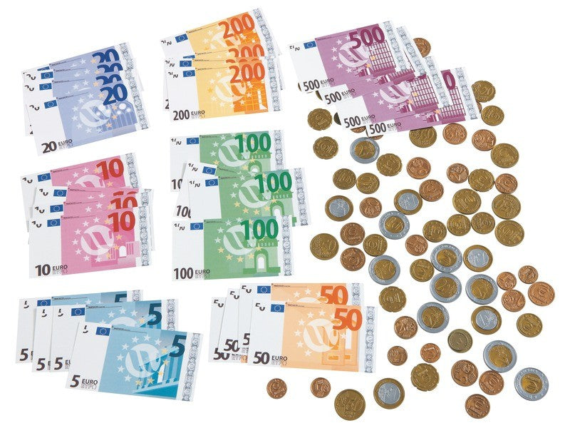 Sada mincí a bankovek euro