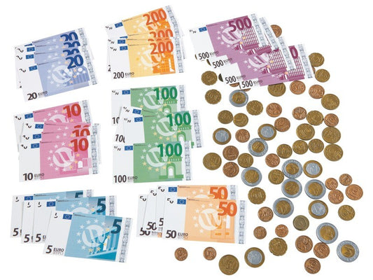 Sada mincí a bankovek euro