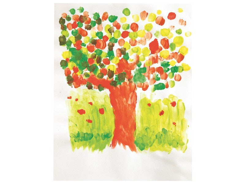 Speciální papír - malování prsty - speciální 90 g 500 archů délka: 50 cm - šířka: 32,5 cm.