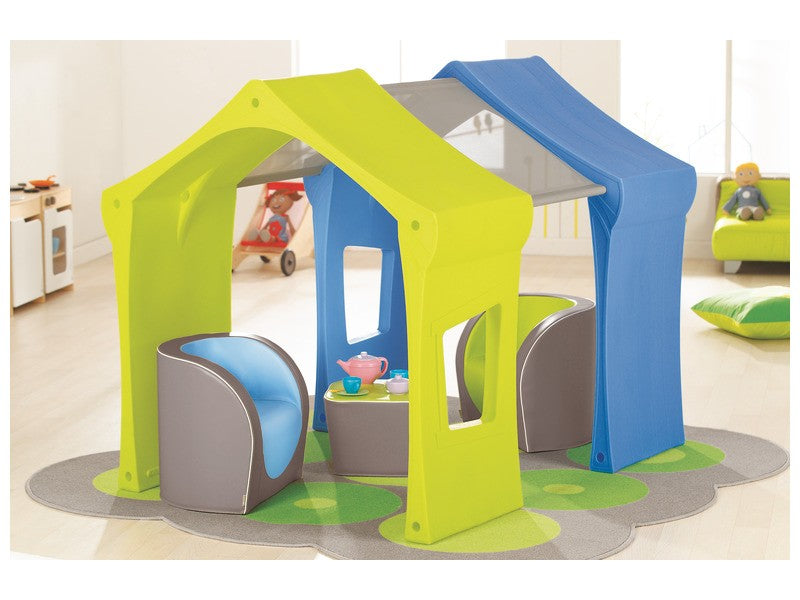 Dvojitá střecha Cabane rozšířená