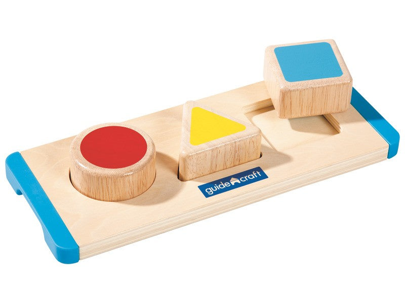 Vkládací puzzle velké - geometrie