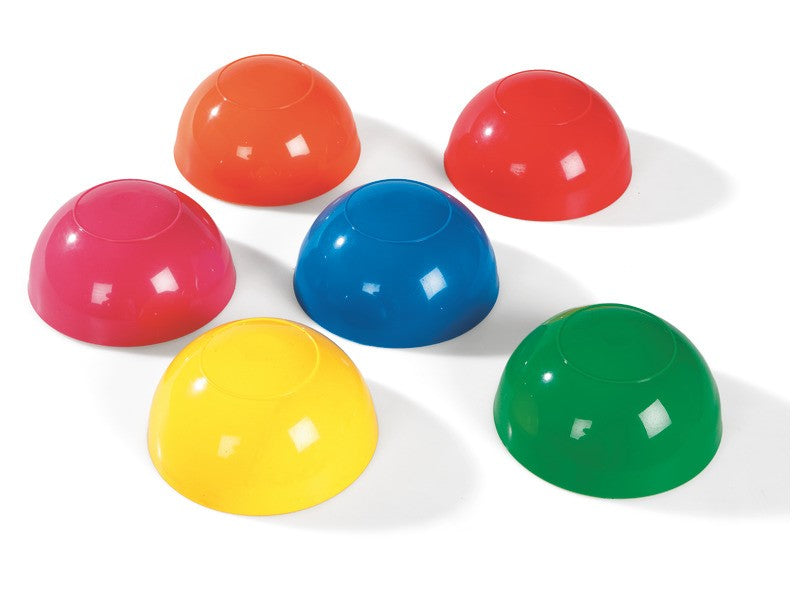Měkké polokoule sada 6 ks - balancování