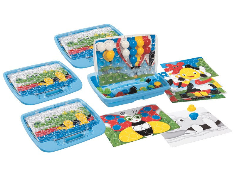 Maxi sada 4 x pixel junior mozaika, průměr 3,2 cm