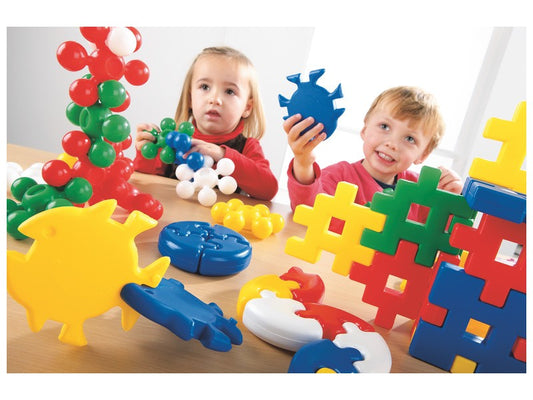 Maxi sada stavebnice - bloky celkem 121 ks mix