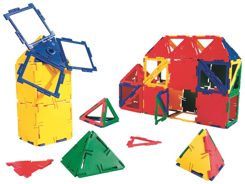 První stavebnice polydron celkem 126 ks