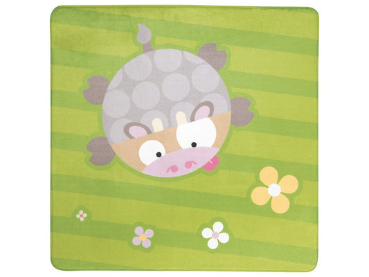 Sada 4 x velmi jemný koberec 100x100x1 cm