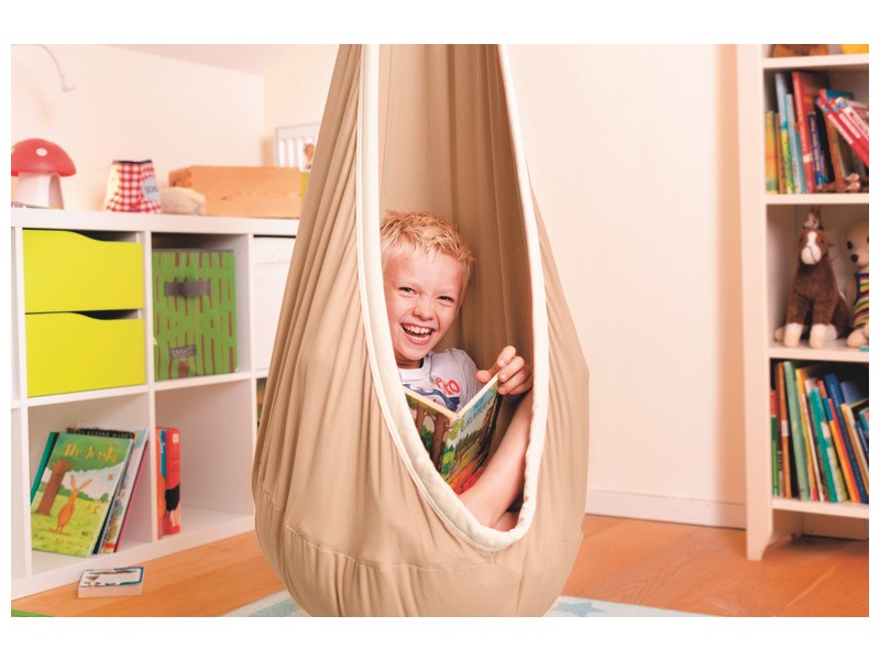 Domácí hnízdo houpací teddy průměr sedáku 70 cm
