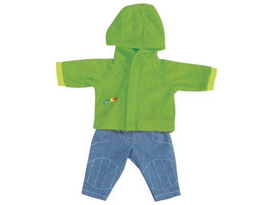 Outfit s kapucí obleček na panenky vel. 1