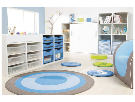 Sedák náladový "překvapený"- průměr 35 cm