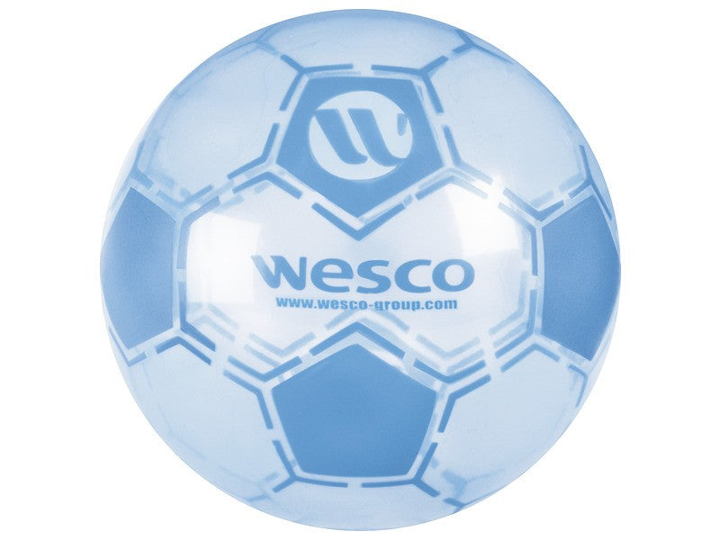 Míč na fotbal průhledný průměr 23 cm
