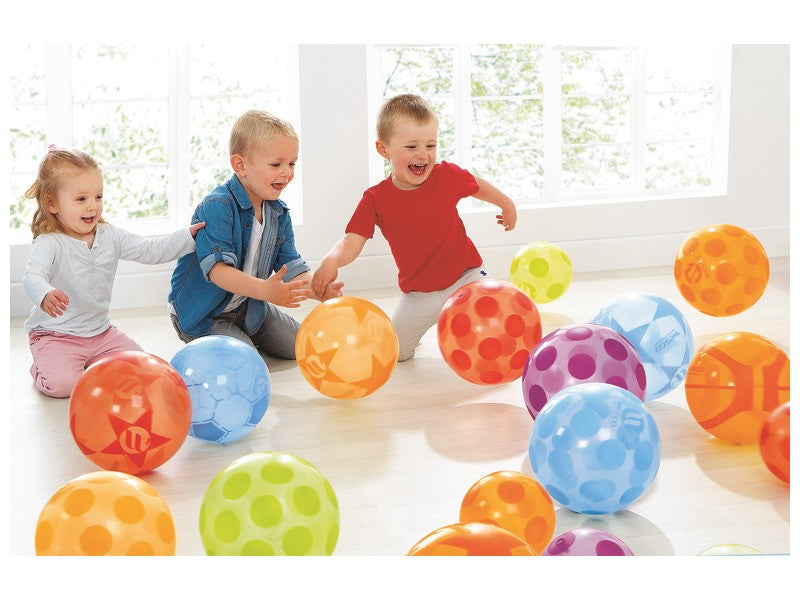 Míč basketbalový průhledný průměr 23 cm