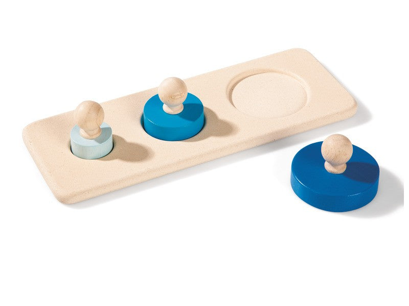 Eko puzzle vkládací - geometrické tvary kruh