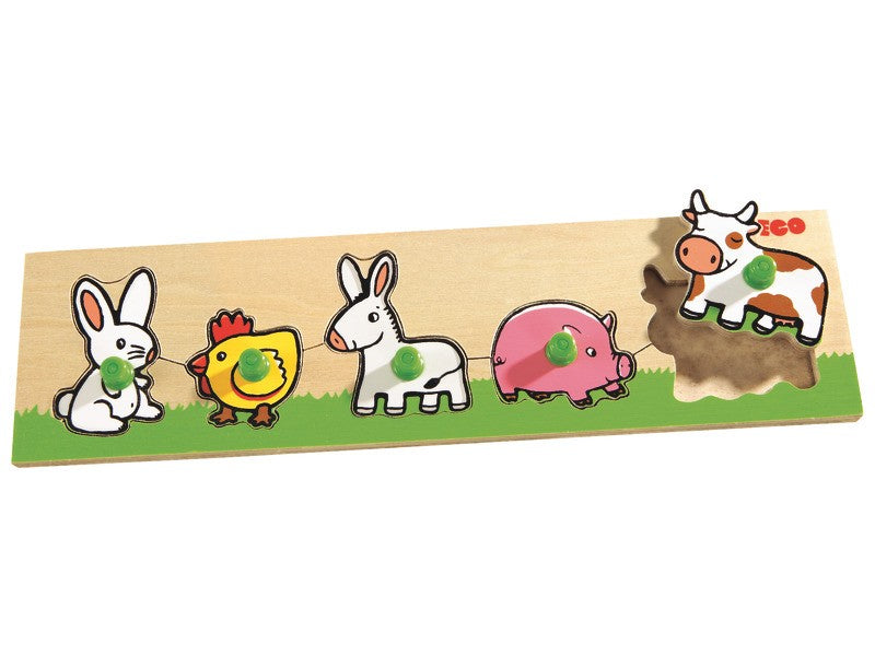 Vkladové puzzle farma