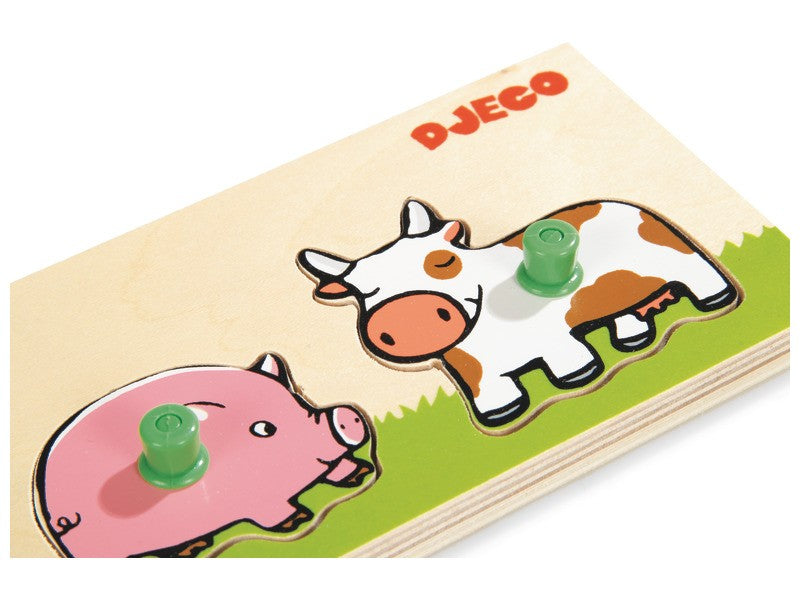 Vkladové puzzle farma