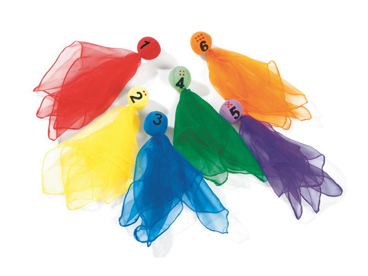 Malý horolezec - šátky s rolničkou a číslem