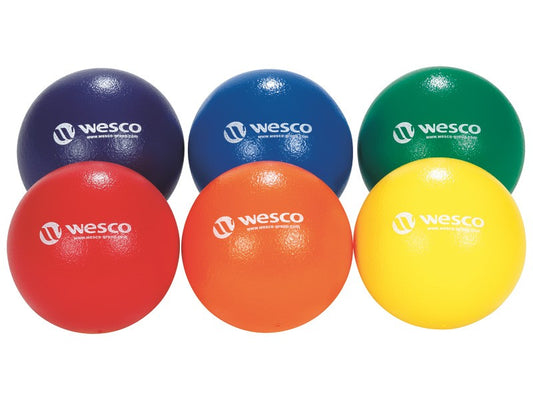 Míč měkký se zesíleným povrchem průměr 15 cm sada 6 ks