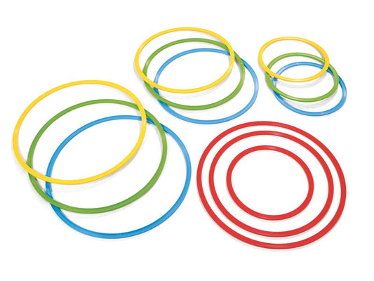 Sada 12 ks obručí, průměr 35,50,60