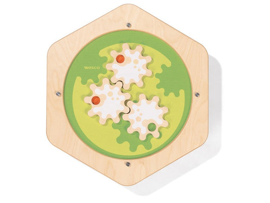 Šestiúhelníkový panel na zeď ozubená kola