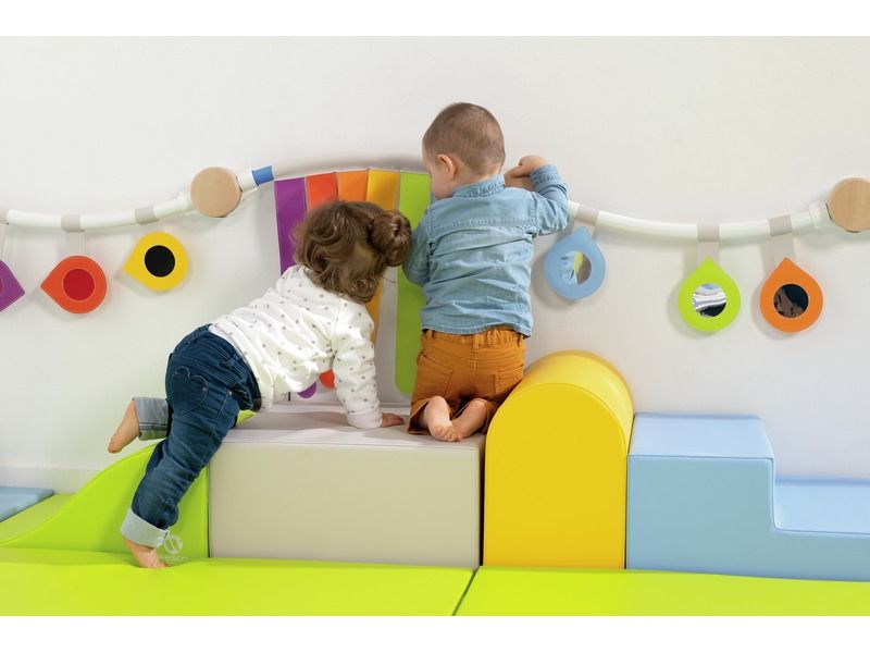Dva schůdky 48x24x24 schod, moduly pro malé děti (1-3 roky)