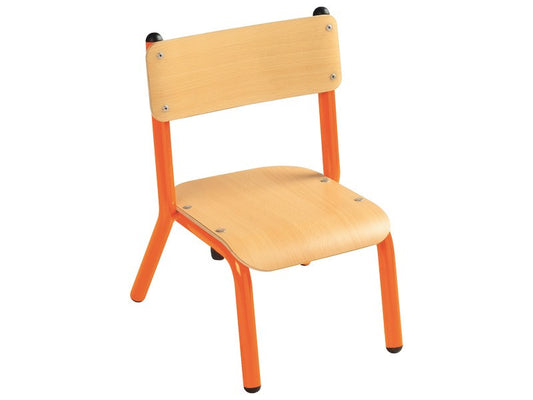 4 nohá kovová židle vel.3, výška sedu 35 cm