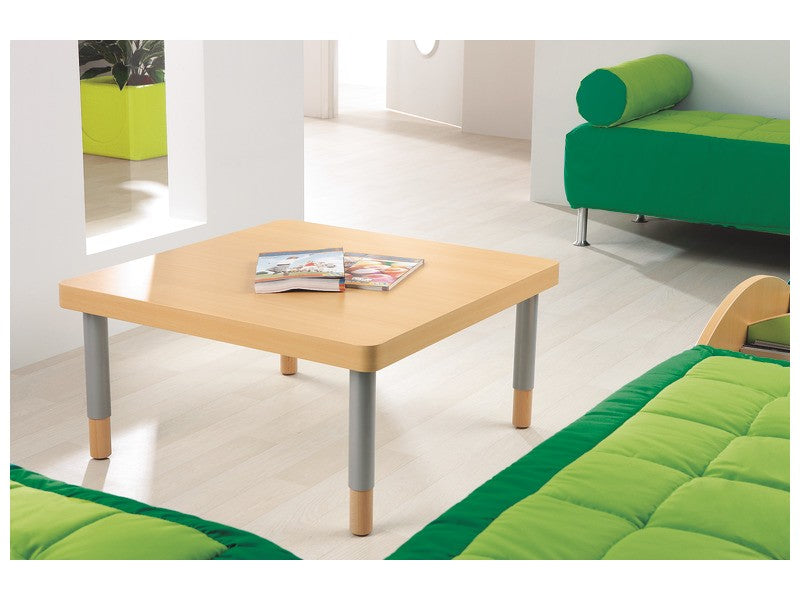 Výškově nastavitelný stůl vel.0-2, výška 40-53 cm, 80x80 x tl.4 cm