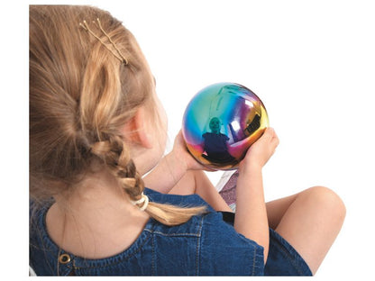Zrcadlové smyslové koule holografické - sada 4 ks