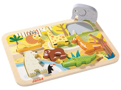 Puzzle - zoo zvířátka