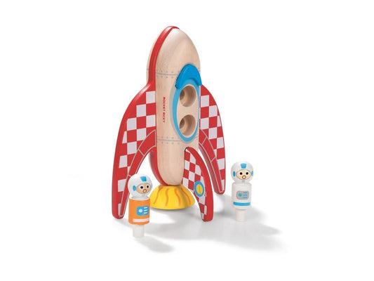 Dřevěná raketa - měkké na dotek přesto pevné