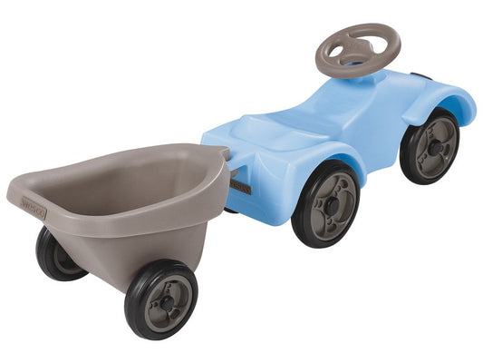 Dětský vozidlo 1-místný oto-mobil a přívěs
