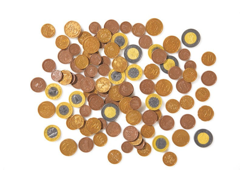 Plastové mince euro 100