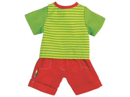 Pruhovaný outfit pro panenky vel.1
