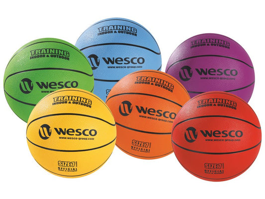 Tréninkový basketbalový míč vel.7 sada 6 ks